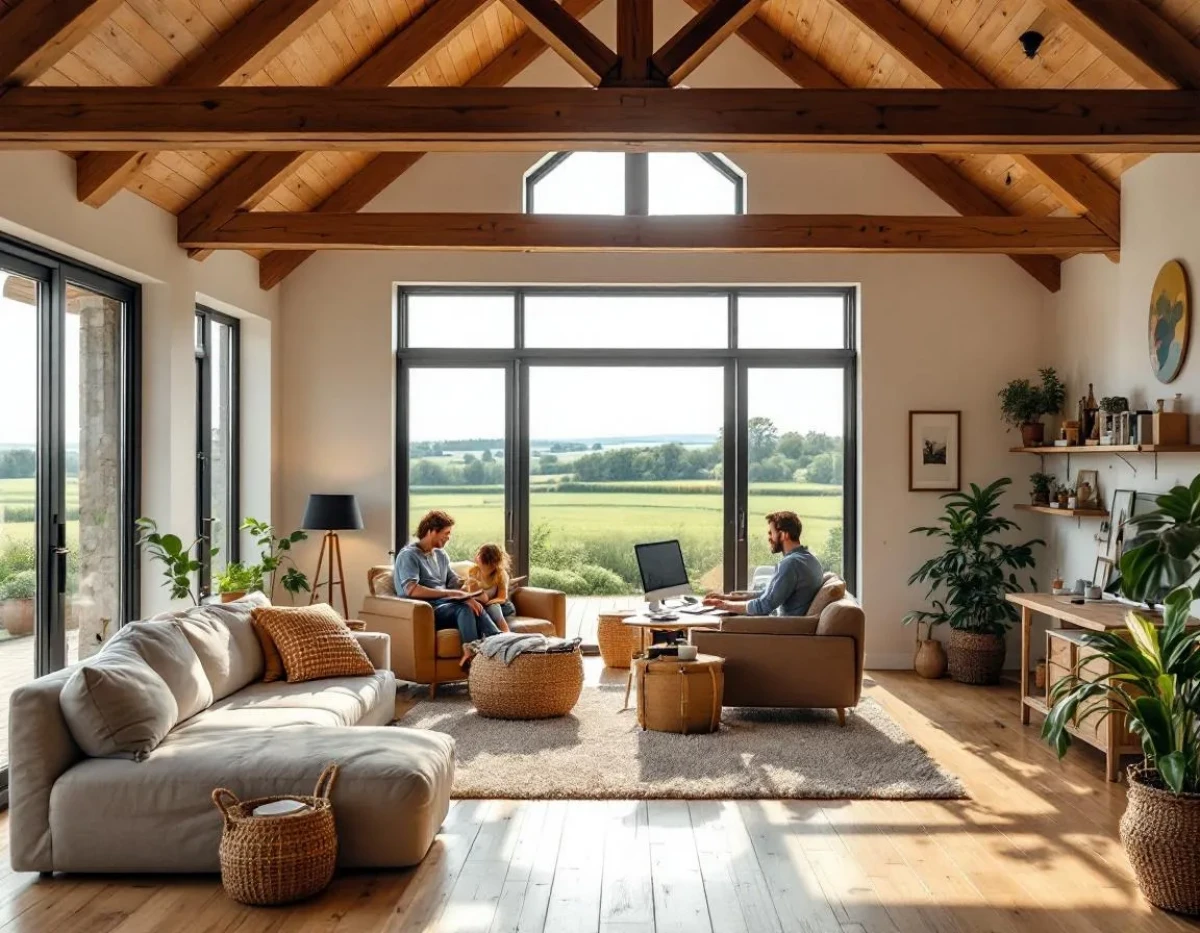 L'immobilier rural : le nouveau paradigme de vie après l'exode urbain