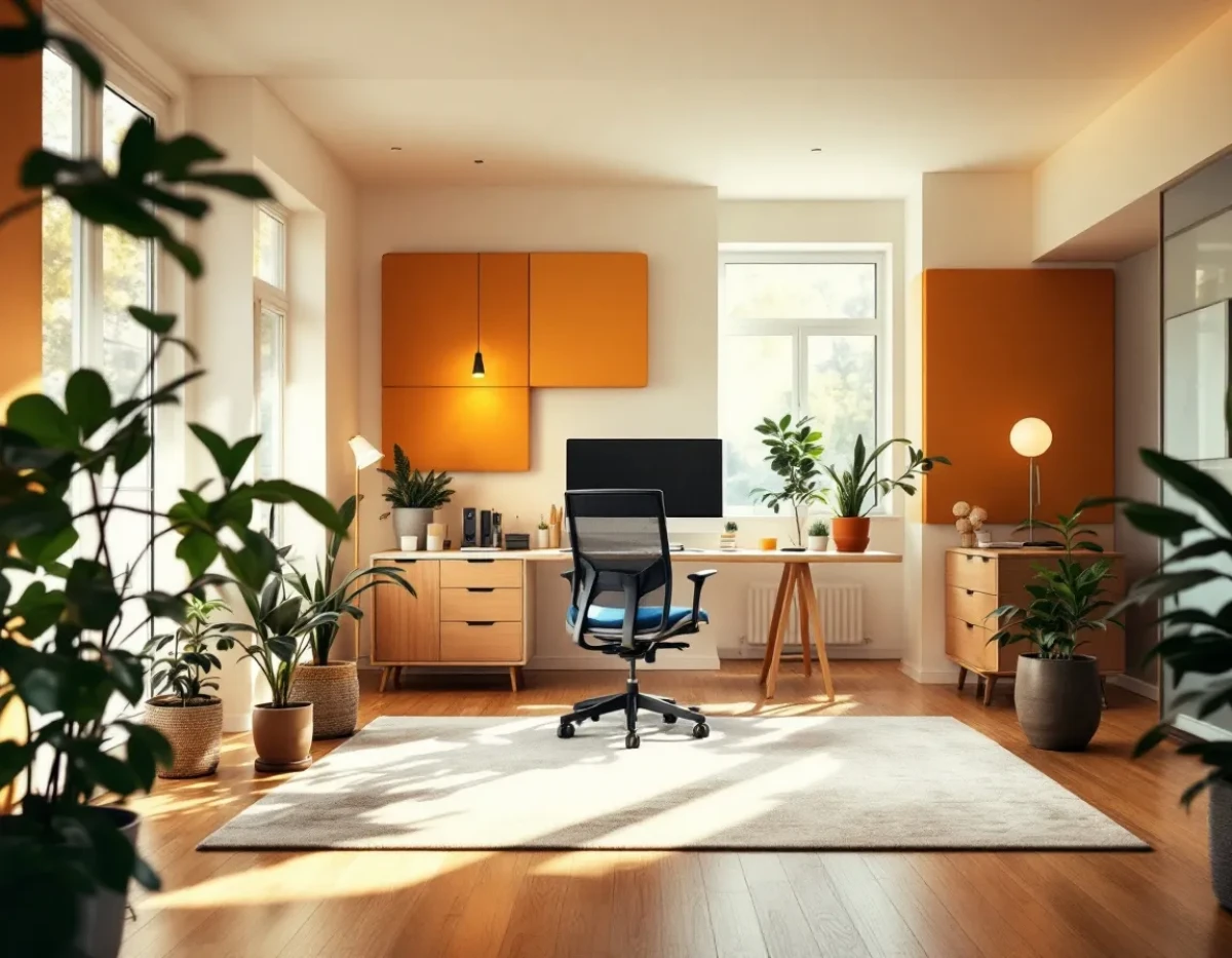 Décoration pour espaces de télétravail : bien-être et productivité
