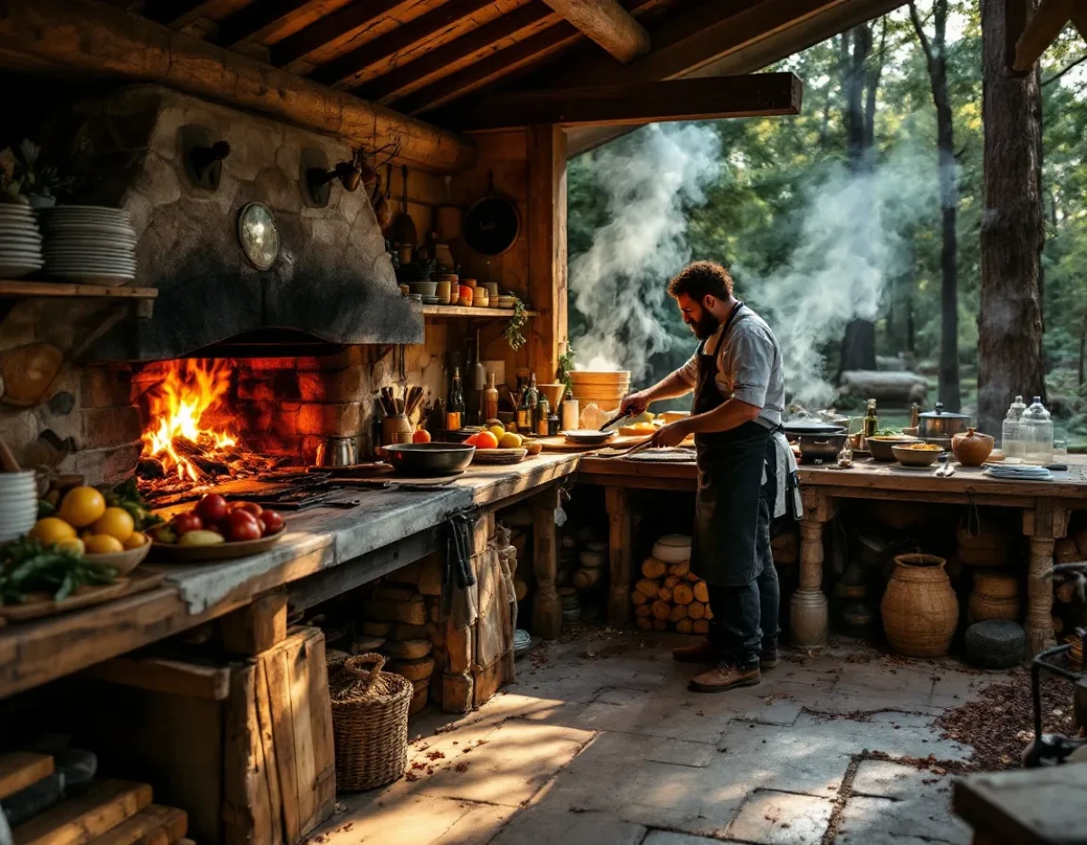 Cuisine au feu de bois : retour aux sources