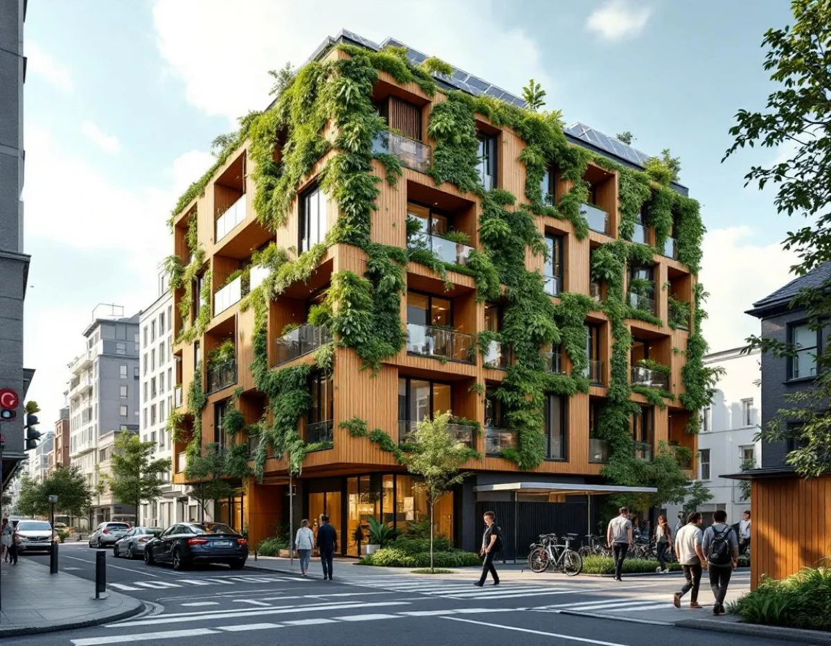 Immobilier éco-construit en ville : relever les défis urbains par l'innovation durable
